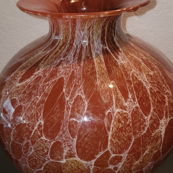 MAESTRI VETRAI AZZURRA ART GLASS 10x10" MADE IN ITALY STAMPED - Picture 14 of 14